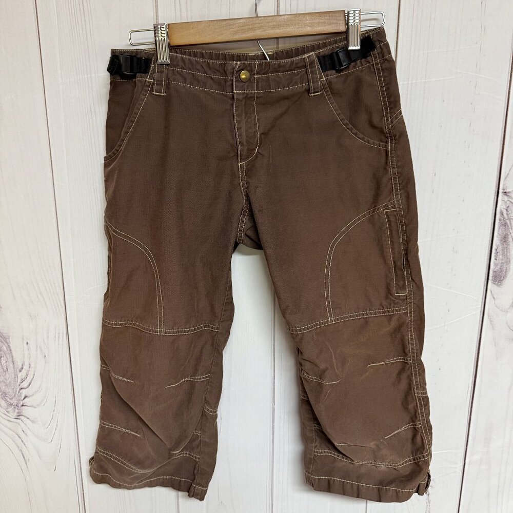 KÜHL Brown Capri Pants Women’s Approx Size 6 – Outdoor Hiking Utility